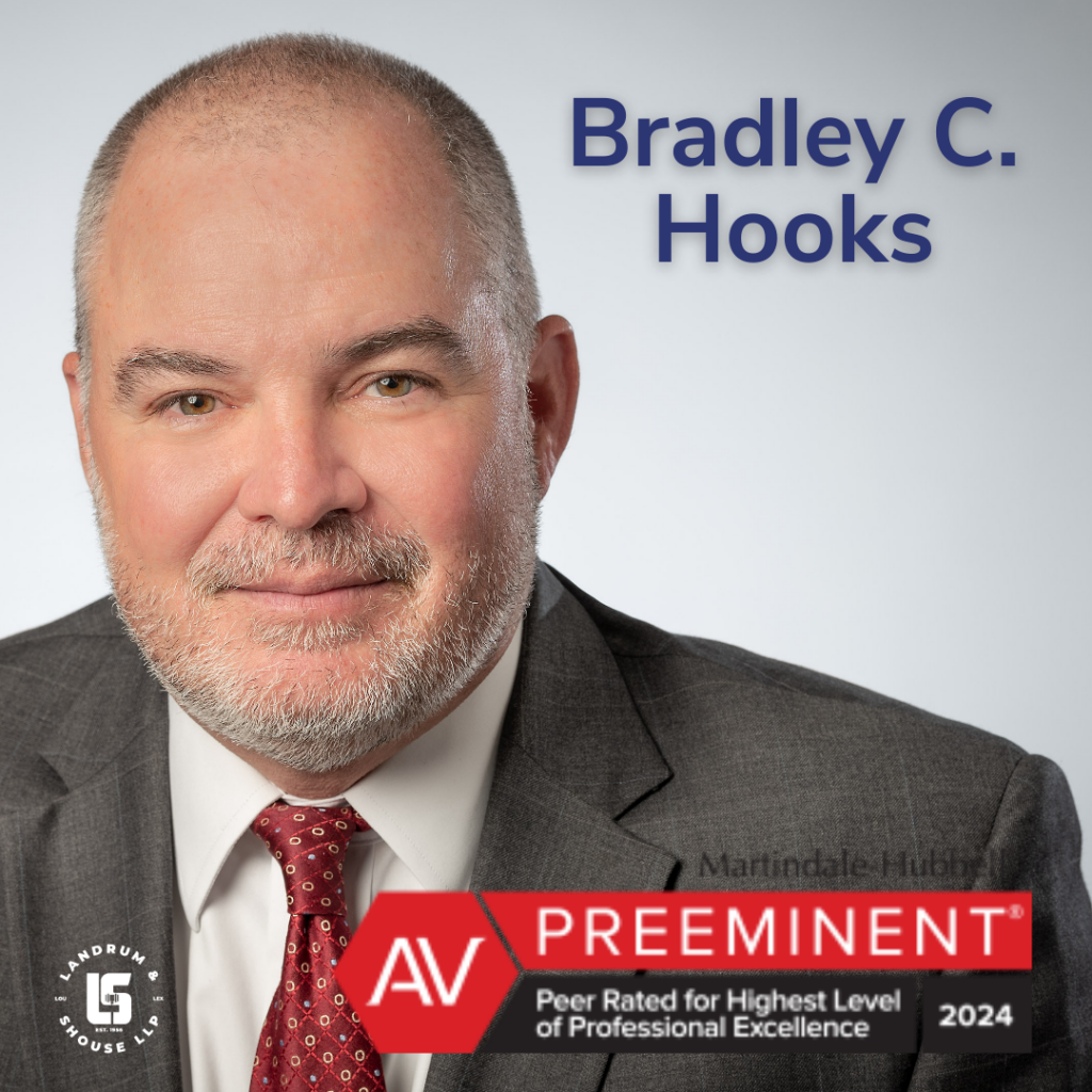 Brad Hooks - 2024 AV Preeminent Judicial Edition Attorney