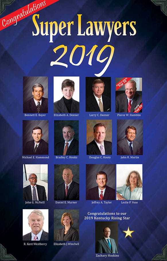 2019 Super Lawyers and Rising Star! | Landrum & Shouse LLP