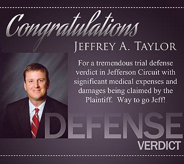 Jeffrey Taylor Defense Verdict