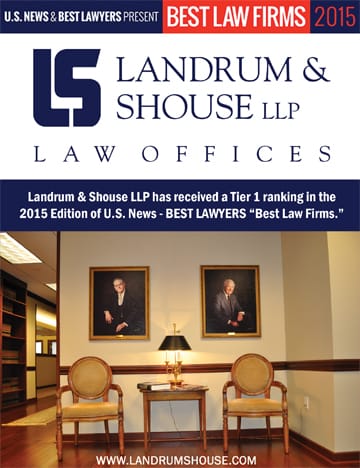 U.S.News Best Lawyers present - Best Law Firms 2015 - Landrum Shouse LLP Law offices