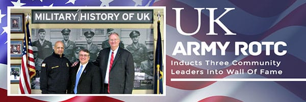 Military History of UK | UK Army Rotc Inducts Three Community Leaders Into Wall of Fame