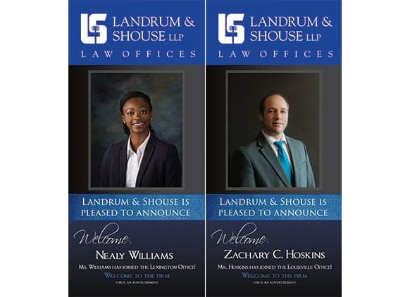 Our Newest LS Associates! Nealy Williams and Zachary Hoskins