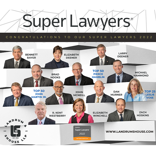 Super Lawyers | Congratulations To Our Super Lawyers 2022 | photo of the firm's attorneys receiving honor