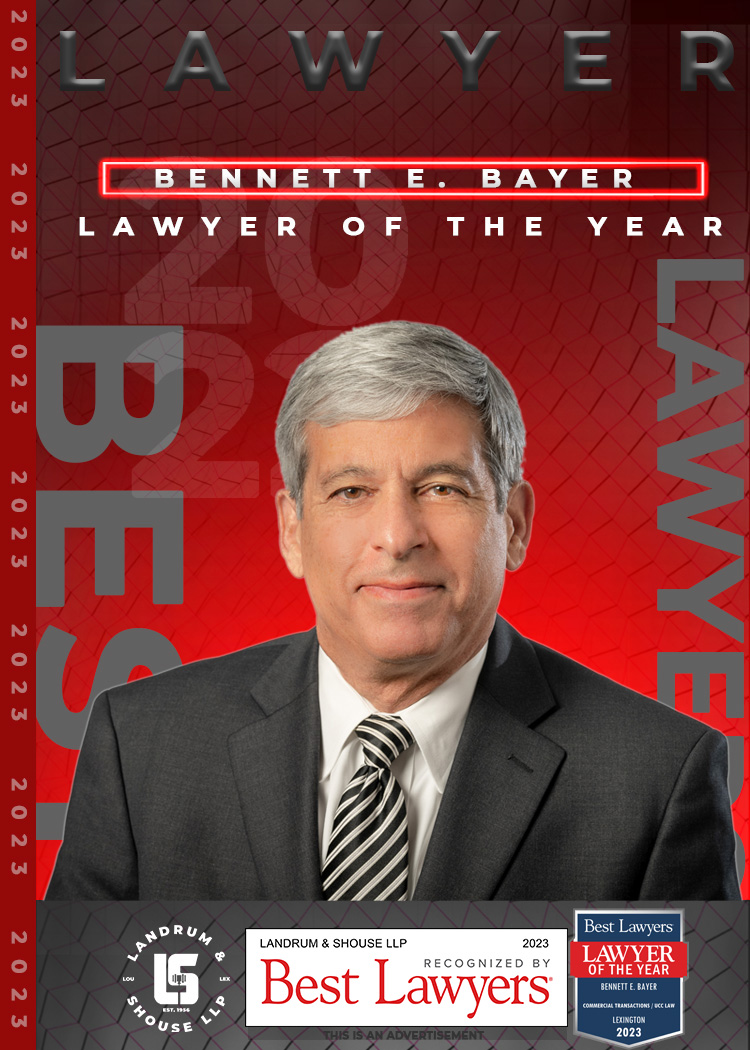 Best Lawyer of the year - Bennett E. Bayer - 2023