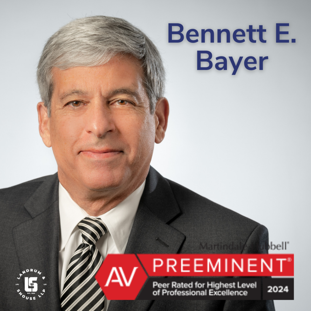 Bennett Bayer - 2024 AV Preeminent Judicial Edition Attorney