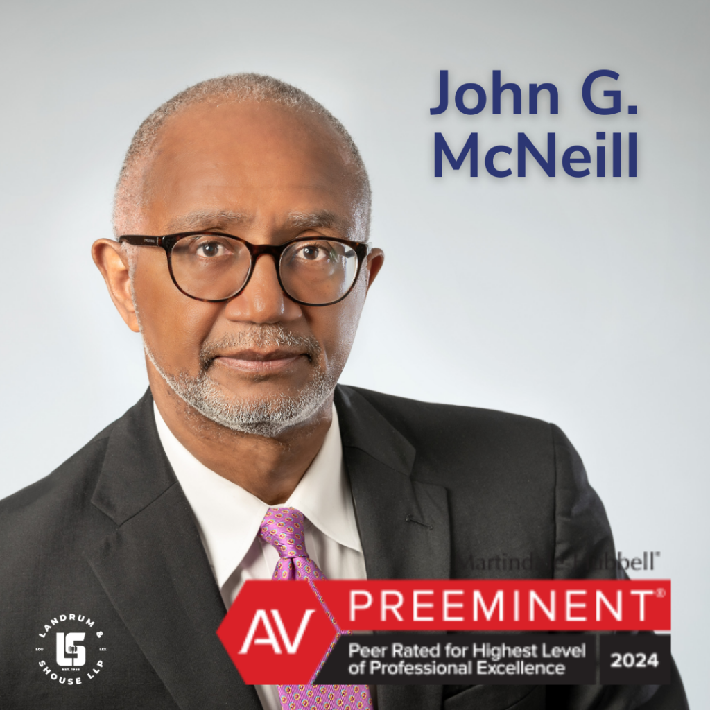 John McNeill - 2024 AV Preeminent Judicial Edition Attorney